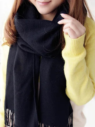 Plaid Scarf Big Grid Winter