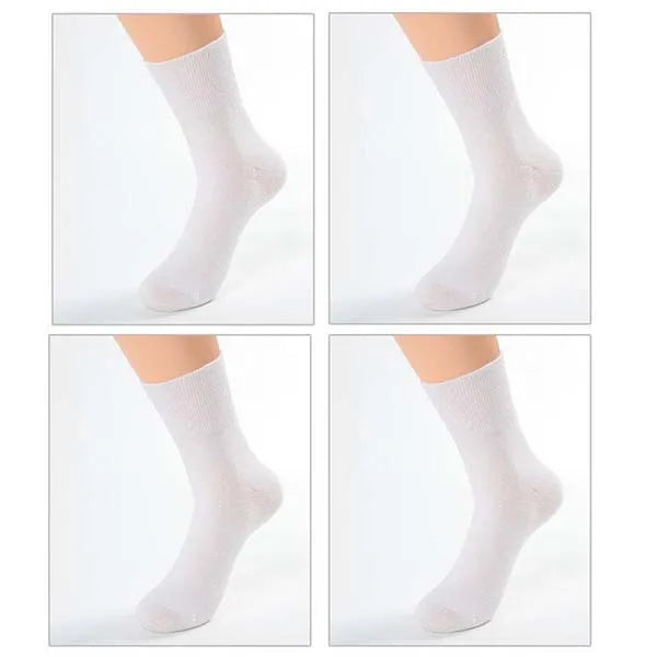 4 Pairs / Lot Diabetic Socks Prevent Varicose Veins Socks for Diabetes Hypertensive Patients Bamboo Cotton Material