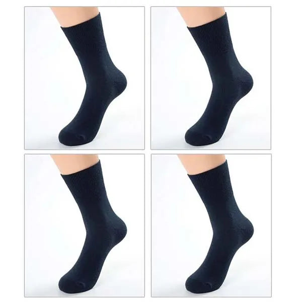 4 Pairs / Lot Diabetic Socks Prevent Varicose Veins Socks for Diabetes Hypertensive Patients Bamboo Cotton Material